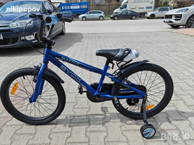 BYOX Велосипед 20" MASTER син, снимка 8 - Велосипеди - 53980824
