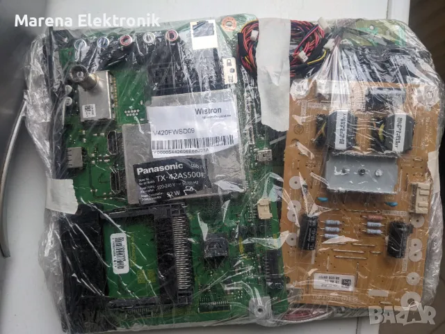 Panasonic TX-42AS500E на части: TNPA5916(1)(P) и NPA5935(1)(LD), снимка 1