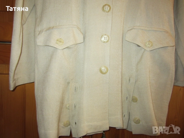 САКО  /ТУНИКА/-ЛЕН, снимка 3 - Сака - 52467038