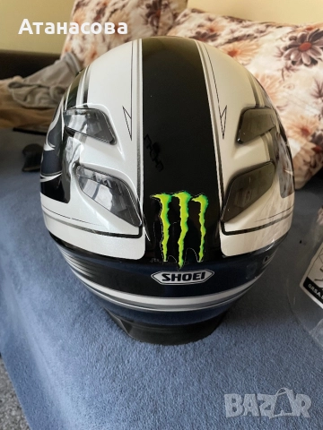 🏍️ Shoei XR-1100 каска – отлично състояние, снимка 2 - Аксесоари и консумативи - 51977261