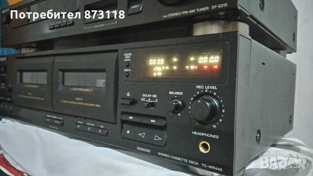 Продавам SONY STEREO CASSETE DECK TC-WR445, снимка 2 - Декове - 30992179