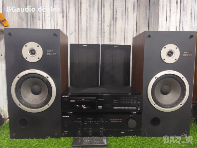 Sony F-220 + Sony CDP-797+Sony SS e44, снимка 2 - Ресийвъри, усилватели, смесителни пултове - 51868982