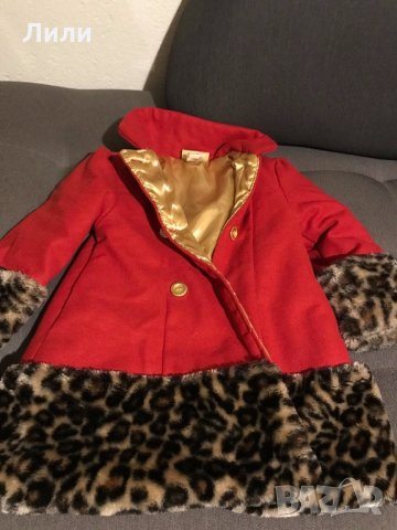 Зимно топло  детско палто за момиче 5 години, снимка 13 - Детски якета и елеци - 35291019