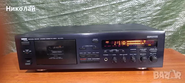 YAMAHA KX-670 – 3-Head Stereo Cassette Deck + ДИСТАНЦИОННО. Цена-239 евро 