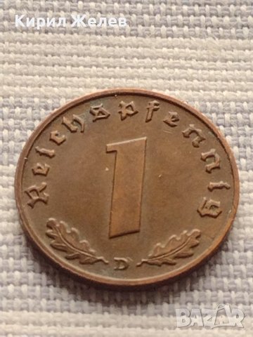 Монета 1 райхсфенинг 1939г. Германия Трети Райх с СХВАСТИКА за КОЛЕКЦИЯ 33073, снимка 2 - Нумизматика и бонистика - 42823286