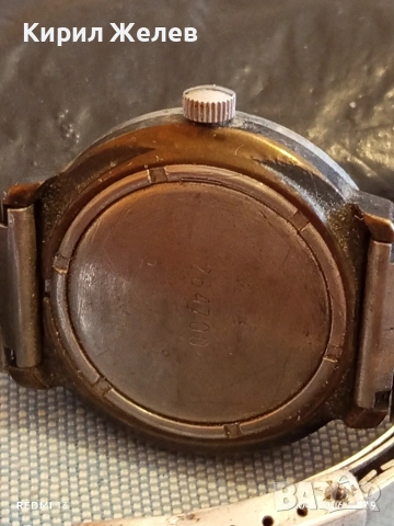 Стар механичен часовник работи РАКЕТА СССР за КОЛЕКЦИЯ 54417, снимка 5 - Антикварни и старинни предмети - 54109218