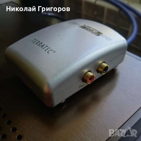 Terratec phono preamp studio usb, снимка 3 - Друга електроника - 51471562