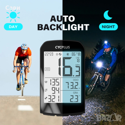 Продавам нов GPS велокомпютър CYCPLUS M1, снимка 9 - Аксесоари за велосипеди - 44681494