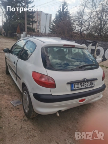 Продавам запазено Пежо 206 1.9D, снимка 2 - Автомобили и джипове - 53971737