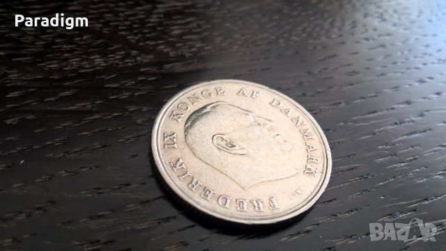 Монета - Дания - 1 крона | 1963г., снимка 2 - Нумизматика и бонистика - 32068592