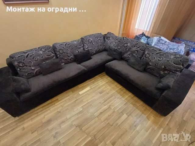 Ъглов диван, снимка 2 - Дивани и мека мебел - 54270159