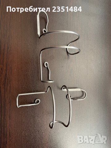 Велосипедна Титаниева стойка/поставка за бутилка за вода за велисипед Ултра лека 16 гр, снимка 1