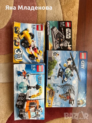 LEGO Creator, City,Star wars, Ninjago и други