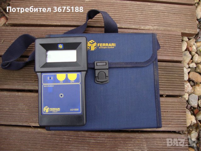 Уред за измерване концентрацията на въглероден окис тип СО 1000, FERRARI