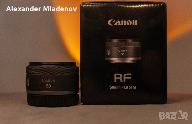 Canon RF 50mm 1.8 STM, снимка 7 - Обективи и филтри - 53293627