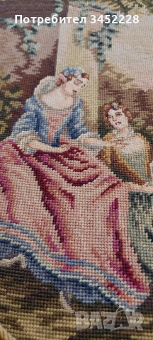 гоблен рамка дървена за ценители 79см 68см, снимка 5 - Гоблени - 51567397