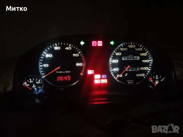 Смяна подсветка на километраж за Ауди 80/90/100 и други модели 