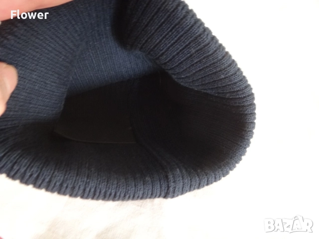 HM Нова бебешка плетена зимна шапка размер 62/68, 2-6 месеца, снимка 4 - Бебешки шапки - 52955302