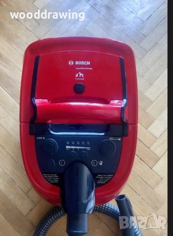Прахосмукачка Bosch BWD421PET, за сухо и мокро почистване , снимка 2 - Прахосмукачки - 52528126