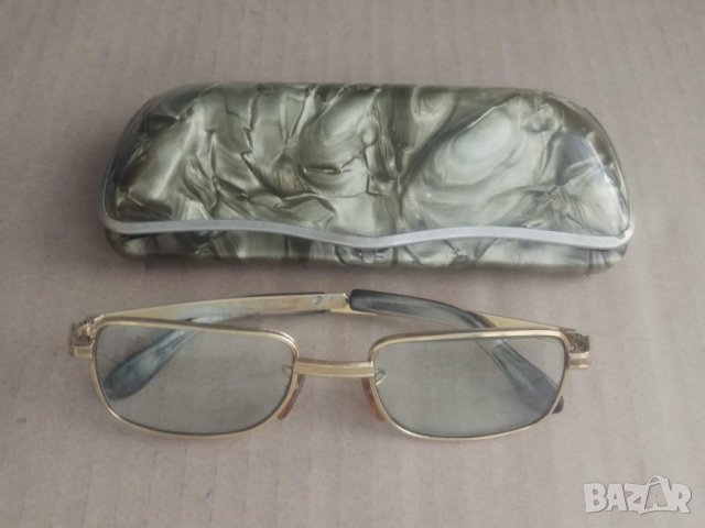 Продавам позлатени стари очила с кутия, снимка 5 - Други ценни предмети - 29420081