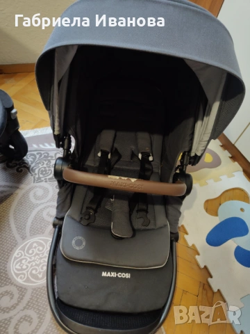 Пълен комплект от количка 3 в 1,столче за хранене,активна гимнастика,паяк,повивалник, снимка 14 - Детски колички - 53910934