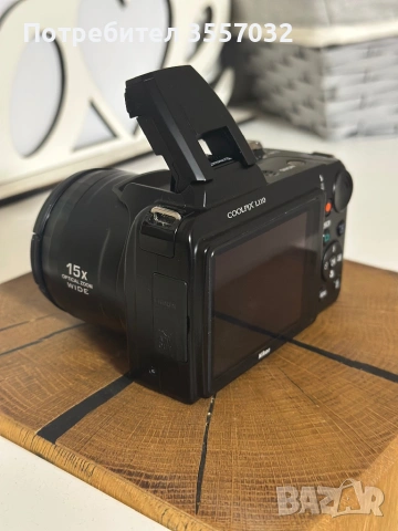 Фотоапарат Nikon Coolpix L110 КАТО НОВ !!! , снимка 3 - Фотоапарати - 54271384