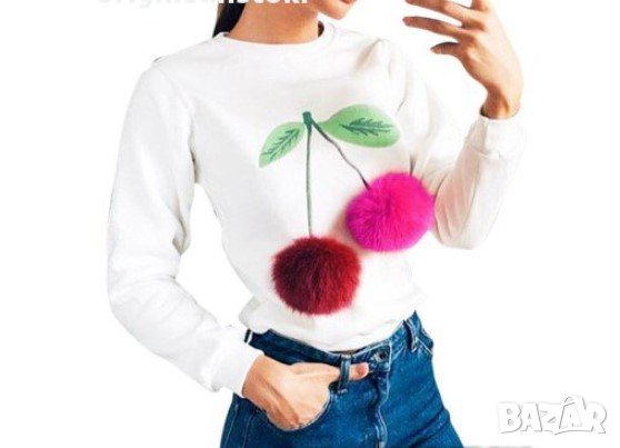  ЕСТЕСТВЕН КОСЪМ пухчета/ блуза, снимка 1