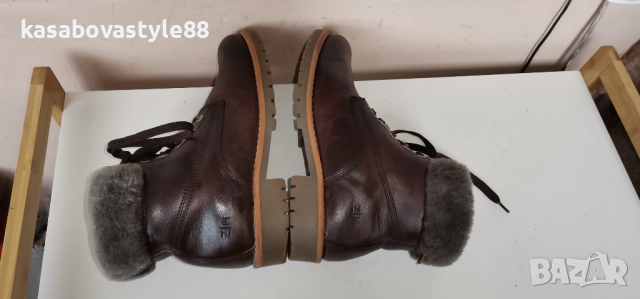 Боти Xahira Естесвена кожа 39н., снимка 8 - Дамски боти - 52377216