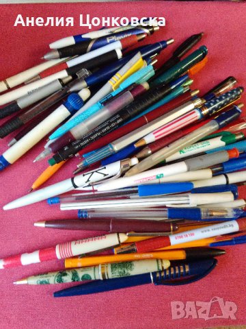 70 броя химикалки за колекция, снимка 1