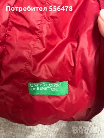 Детско якенце Benetton, снимка 2 - Детски якета и елеци - 56521033