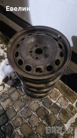 4 броя железни джанти 16 цола от VW Touran 2006г