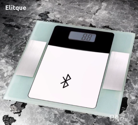 Кантар ELITE с Bluetooth, капацитет 180 кг, снимка 3 - Други стоки за дома - 52853941