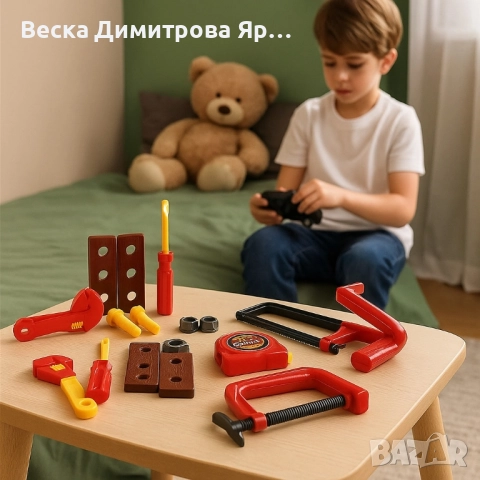 Комплект детски инструменти Deluxe Tool Set, снимка 2 - Други - 52173716