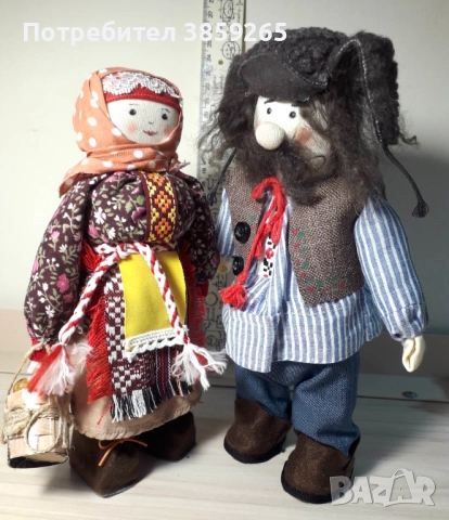 Кукла Баба Марта. Ръчна изработка., снимка 15 - Кукли - 52421044