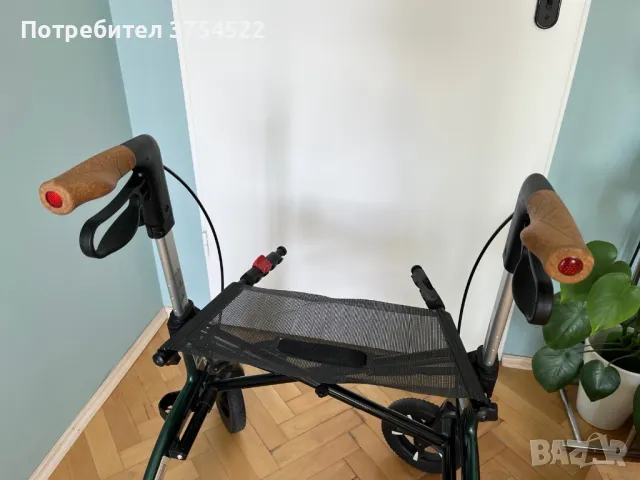 Saljol Carbon Rollator Карбонов Ролатор за възрастни хора / проходилка, снимка 13 - Ролатори - 47801293