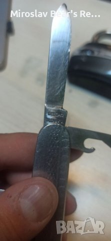 Туристическо ножче от преди 89та година " Миков" Чехословакия , снимка 3 - Ножове - 37251194