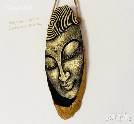 Оригинален сувенир – Буда – ръчна изработка – идея за подарък, снимка 3 - Други - 54033442