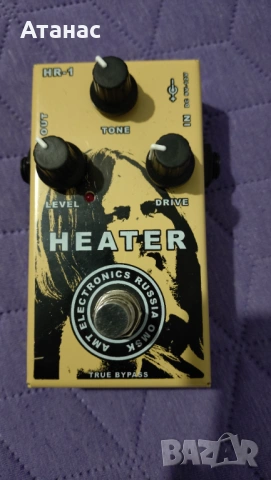 Ефект за китара AMT HR-1 Heater overdrive/booster, снимка 4 - Китари - 53327629