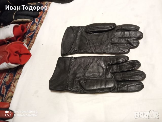 Мъжки кожени ръкавици от естествена кожа, снимка 2 - Ръкавици - 35297808