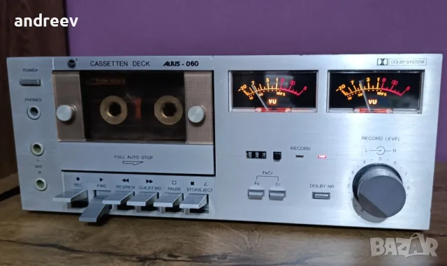 Altus D-60 касетен дек, снимка 4 - Декове - 56105606