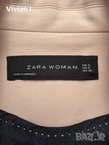 Розово сако Zara, снимка 4 - Сака - 55943024