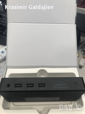 Dell D3100 USB 3.0 Ultra HD Triple Video Докинг станция, снимка 2 - Лаптоп аксесоари - 37094588