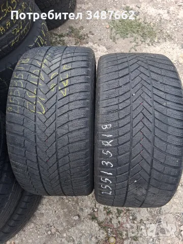 255 35 18 BRIDGESTONE 2бр зимни дот 2022г 