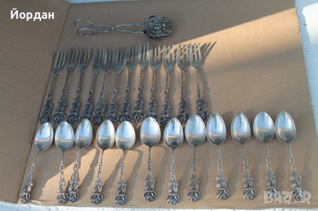 Немски Сребърни прибори - вилици и лъжици АЛБО 