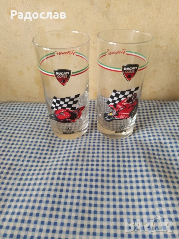 стъклени чаши DUCATI