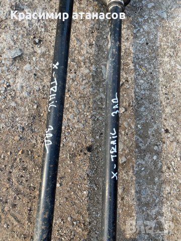 Полуоски задни за Нисан х-трейл Т30.2002-2006г, снимка 2 - Части - 37771727