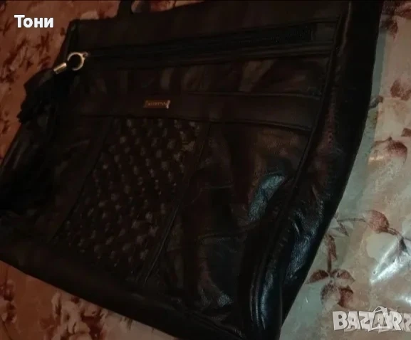 STEFANO Оригинал Нова Кожена Дамска Чанта, снимка 8 - Чанти - 51696611