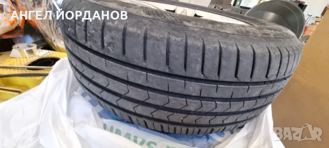 Алуминиеви джанти с гуми за AUDI Q7 2016 255/60/R19, снимка 4 - Гуми и джанти - 53959492