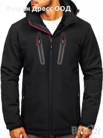 Мъжко неопреново зимно яке 3261, снимка 6 - Якета - 31329852