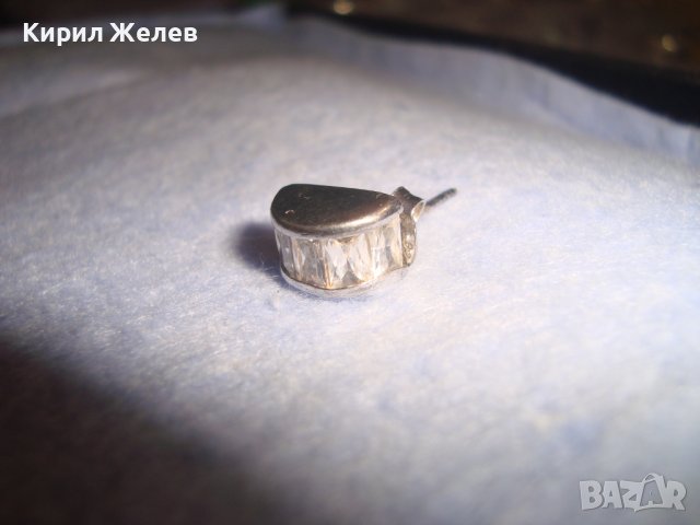 СРЕБЪРНА КРИСТАЛНА АРТ ОБЕЦА СРЕБРО 925 с ЮВЕЛИРНО ФАСЕТИРАНИ ПЛАНИНСКИ КРИСТАЛИ 27178, снимка 9 - Обеци - 36827802